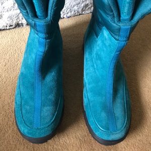 Lands End Suede Winter Boots, Size 9